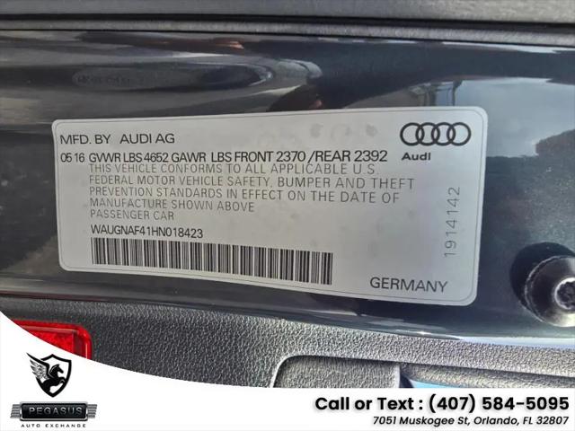 2017 Audi A4 2.0T Premium