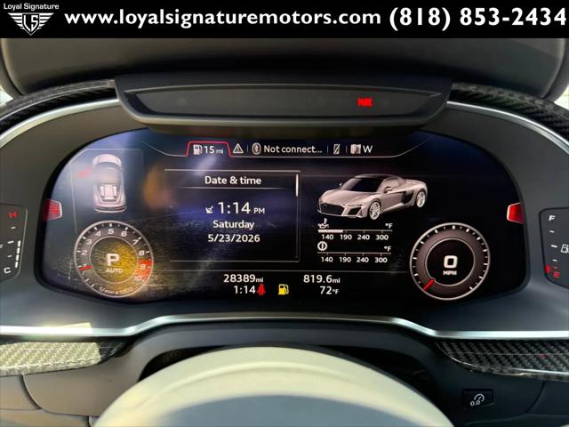 2022 Audi R8 Spyder V10 performance RWD S tronic