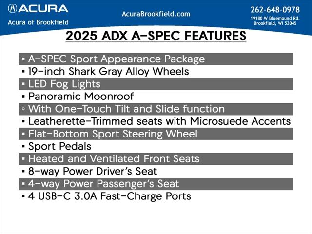 2026 Acura ADX A-Spec