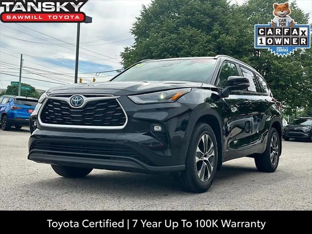 2024 Toyota Highlander Hybrid XLE for sale near Dublin, OH