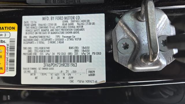 2017 Ford Fusion SE