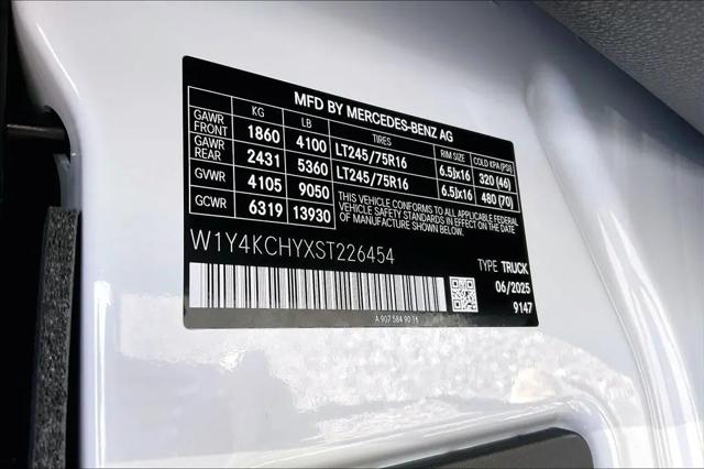 2025 Mercedes-Benz Sprinter 2500 High Roof 4-Cyl Diesel