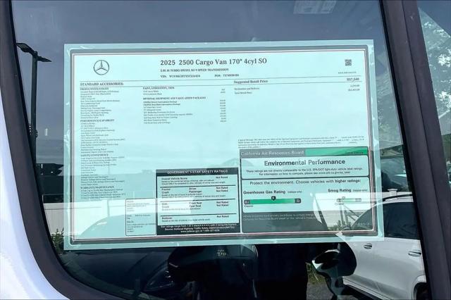 2025 Mercedes-Benz Sprinter 2500 High Roof 4-Cyl Diesel