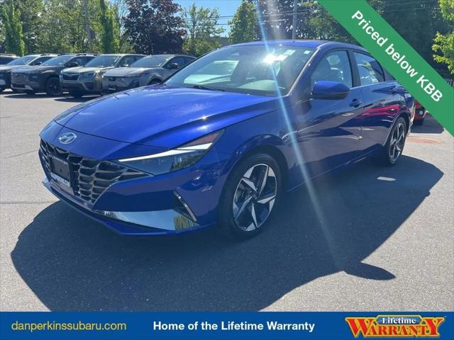 2023 Hyundai Elantra Hybrid Limited for sale in Milford, CT
