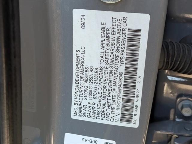 2024 Honda Accord Hybrid Sport