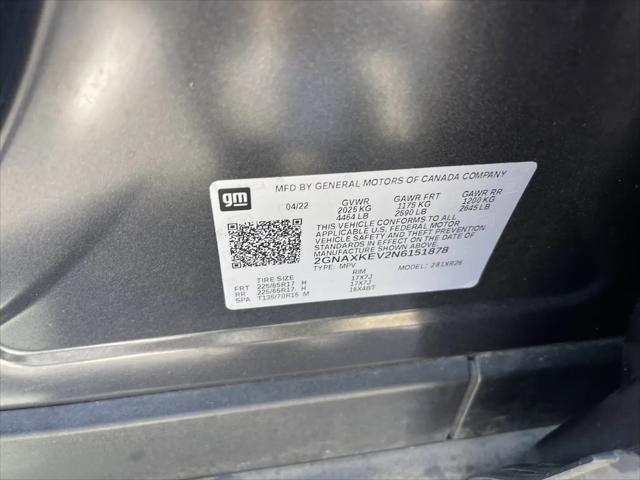 2022 Chevrolet Equinox FWD LT
