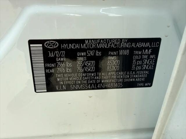 2022 Hyundai Santa Fe Calligraphy