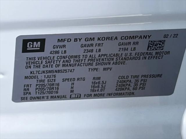 2022 Chevrolet Trax FWD LS