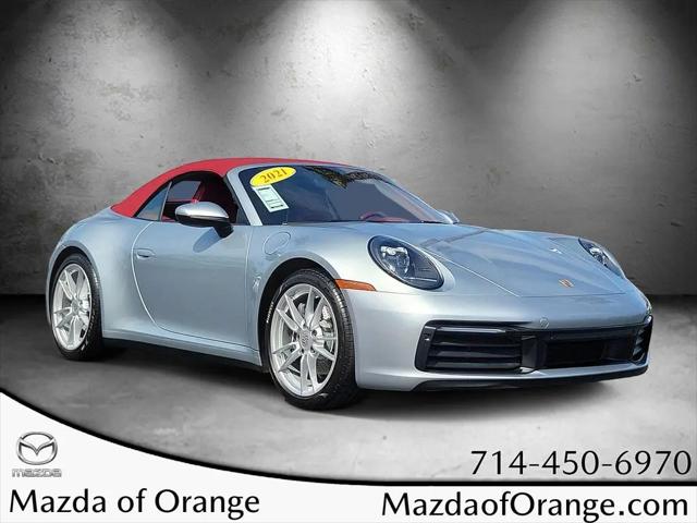 2021 Porsche 911 Carrera Cabriolet for sale in Orange, CA