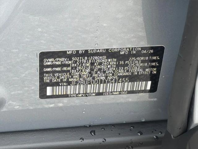 2026 Subaru Outback Limited