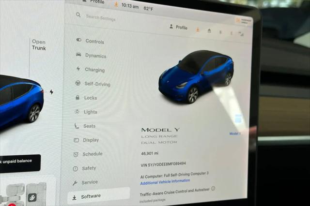 2021 Tesla Model Y Long Range Dual Motor All-Wheel Drive
