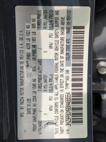 2025 Mazda Mazda3 2.5 S Carbon Edition