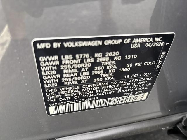 2026 Volkswagen Atlas Cross Sport SE with Technology