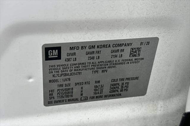 2020 Chevrolet Trax AWD LT