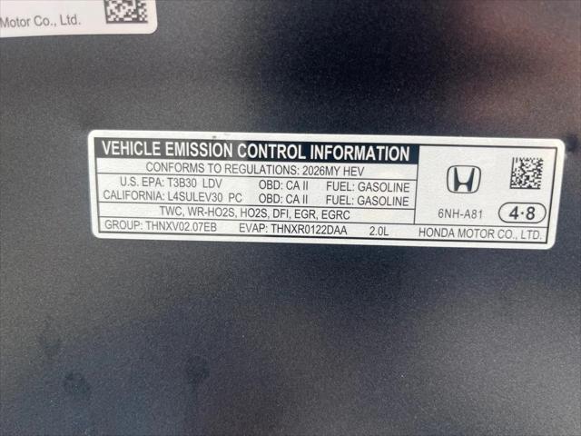 2026 Honda Accord Sedan EX-L