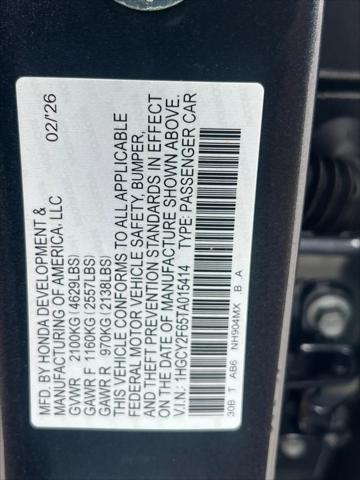 2026 Honda Accord Sedan EX-L