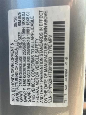 2026 Honda Pilot EX-L