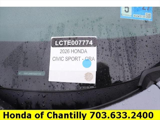 2026 Honda Civic Sport