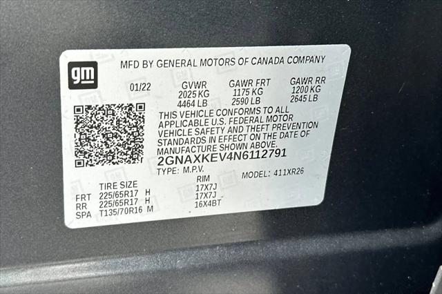 2022 Chevrolet Equinox FWD LT