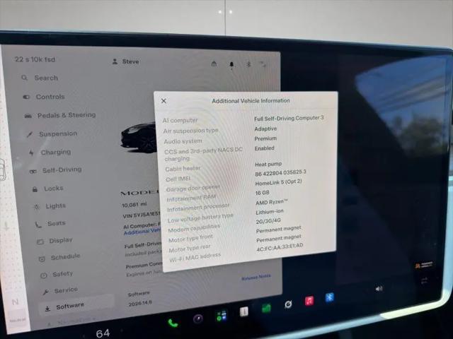 2022 Tesla Model S Dual Motor All-Wheel Drive