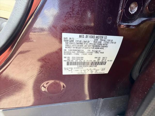 2012 Lincoln MKS Standard