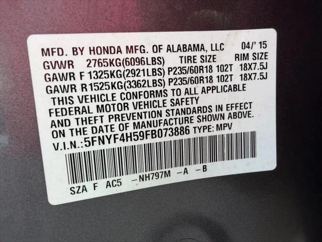 2015 Honda Pilot EX-L