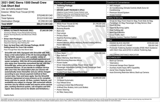 2021 GMC Sierra 1500 Denali