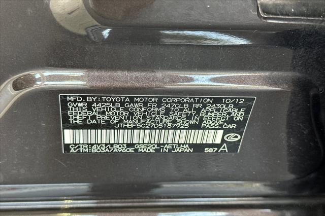 2013 Lexus IS 250 4dr Sport Sdn Auto RWD