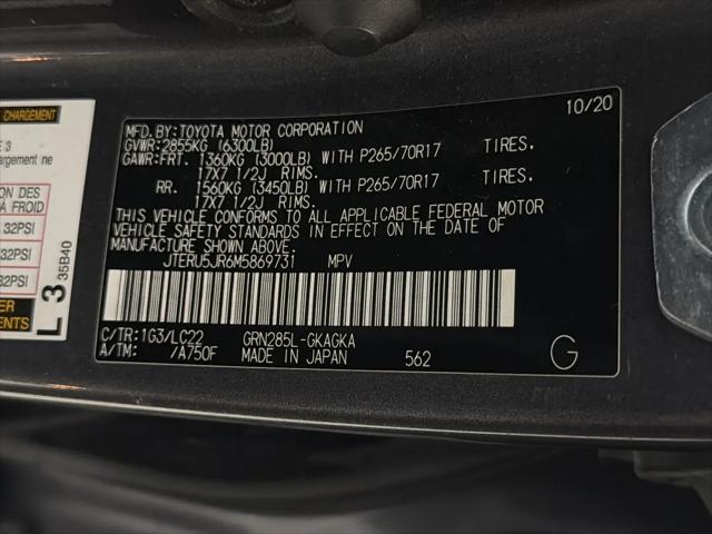 2021 Toyota 4Runner TRD Off Road Premium