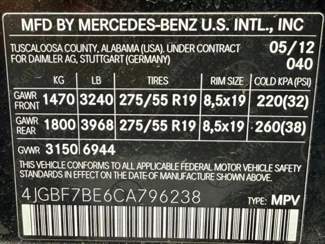2012 Mercedes-Benz GL 4MATIC