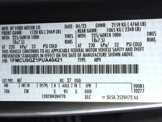 2023 Ford Escape Active