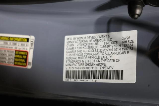 2026 Honda Odyssey Touring