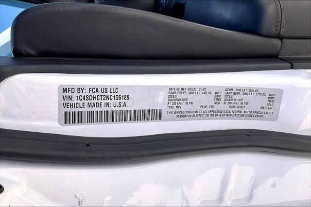 2022 Dodge Durango R/T Plus RWD