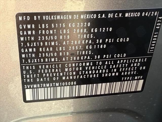 2026 Volkswagen Tiguan SE