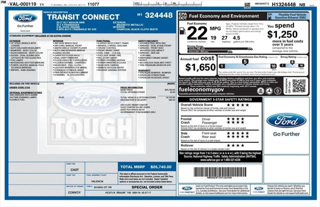 2017 Ford Transit Connect XLT