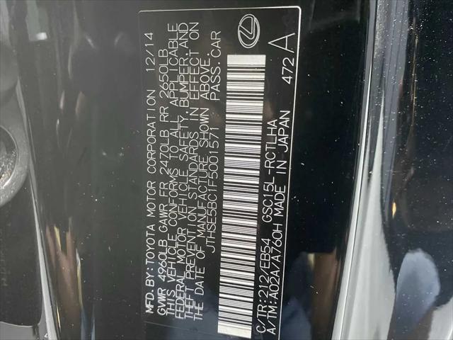 2015 Lexus RC 350 RC 350