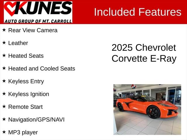 2025 Chevrolet Corvette E-Ray RWD Convertible 3LZ