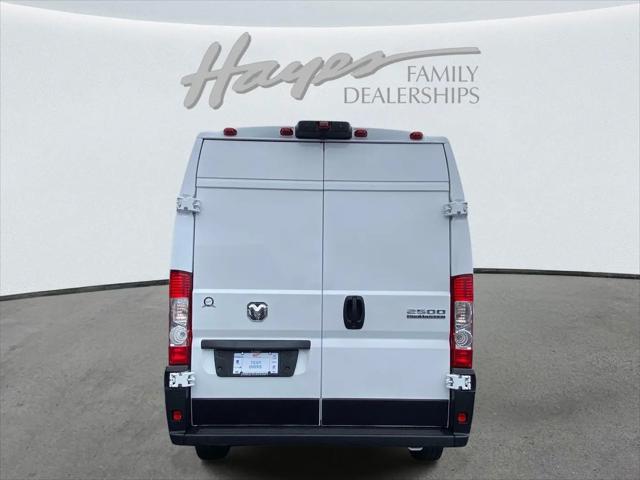 2025 Ram ProMaster 2500 Cargo Van Tradesman High Roof 159" WB w/Pass Seat