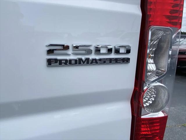 2025 Ram ProMaster 2500 Cargo Van Tradesman High Roof 159" WB w/Pass Seat