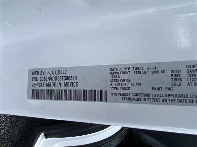 2025 Ram ProMaster 2500 Cargo Van Tradesman High Roof 159" WB w/Pass Seat