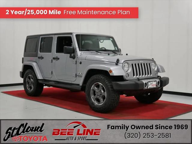 2016 Jeep Wrangler Unlimited Sahara for sale in Waite Park, MN