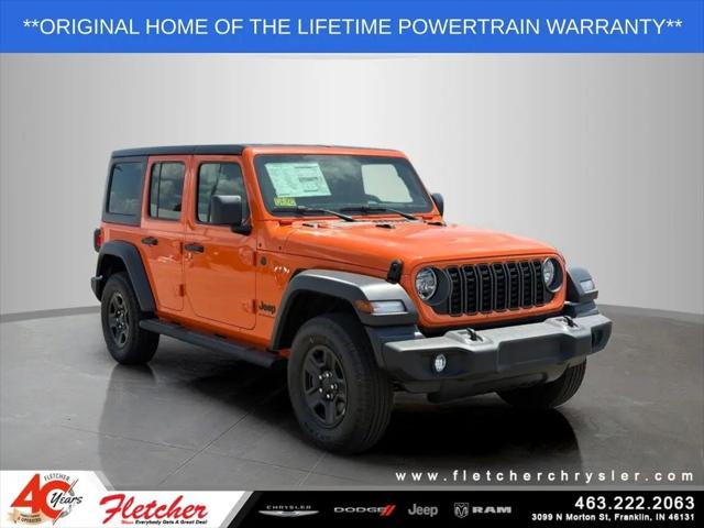 2026 Jeep Wrangler 4-Door Sport S 4x4 for sale in Franklin, IN
