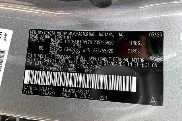 2026 Toyota Highlander Platinum