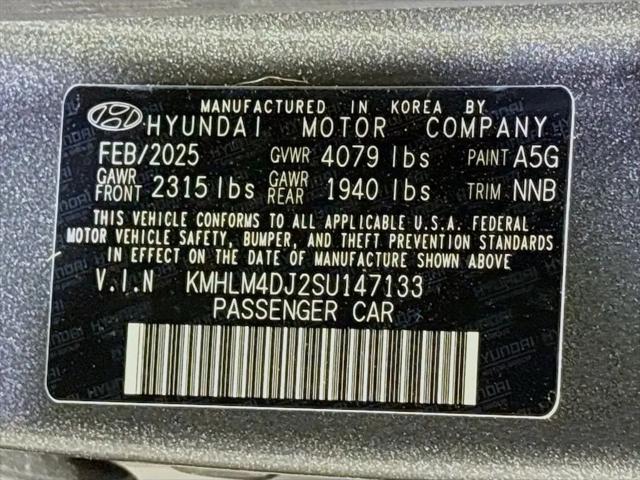 2025 Hyundai Elantra Hybrid SEL Sport