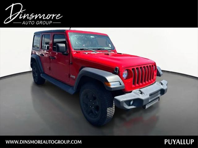 2018 Jeep Wrangler Unlimited Sport S 4x4 for sale in Puyallup, WA