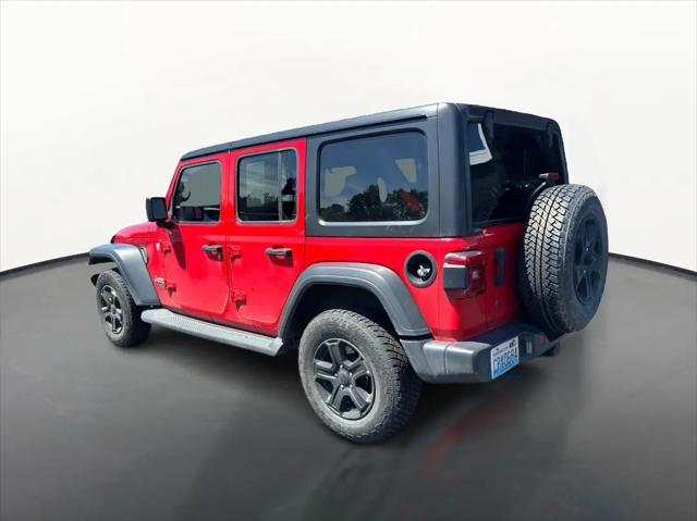 2018 Jeep Wrangler Unlimited Sport S 4x4