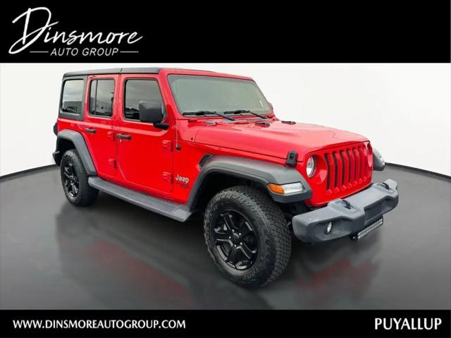 2018 Jeep Wrangler Unlimited Sport S 4x4 for sale in Puyallup, WA