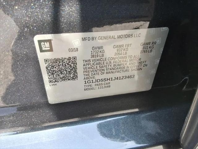2018 Chevrolet Sonic LT Auto