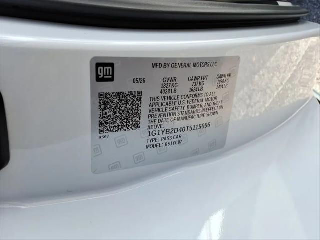 2026 Chevrolet Corvette Stingray Coupe, 2LT, RWD