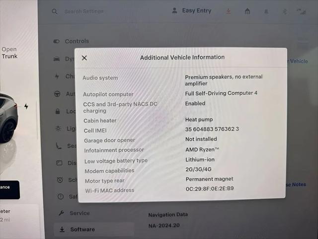 2024 Tesla Model Y Long Range Single Motor Rear-Wheel Drive